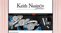 Desktop Screenshot of nusinovjewelers.com